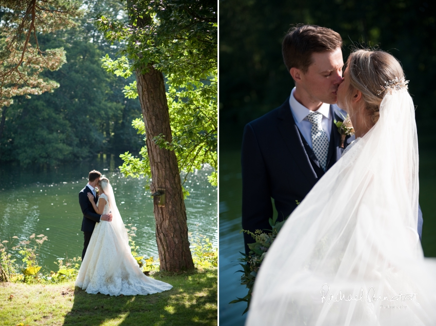 Professional colour photograph of Sarah and Matt's marquee wedding at Ashford on the Water by Rachael Connerton Photography