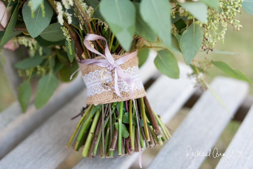 Professional colour photograph of Sarah and Matt's marquee wedding at Ashford on the Water by Rachael Connerton Photography