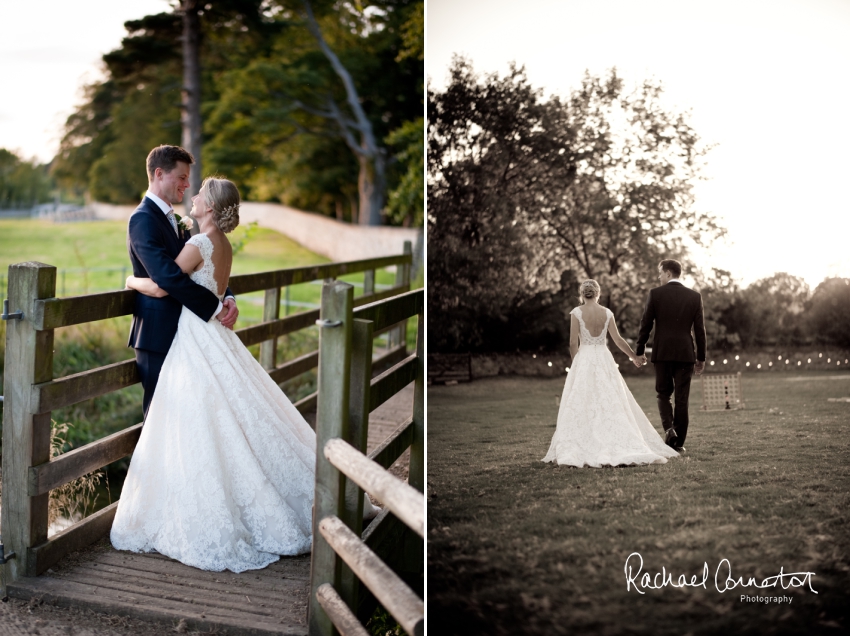 Professional colour photograph of Sarah and Matt's marquee wedding at Ashford on the Water by Rachael Connerton Photography