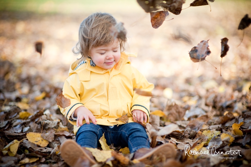 Professional colour photograph of Abbie and Brad's Autumn family lifestyle shoot in London by Rachael Connerton Photography