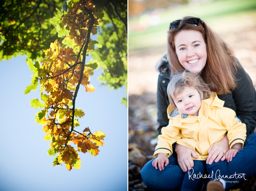 Professional colour photograph of Abbie and Brad's Autumn family lifestyle shoot in London by Rachael Connerton Photography