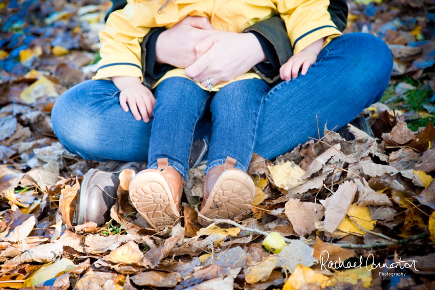 Professional colour photograph of Abbie and Brad's Autumn family lifestyle shoot in London by Rachael Connerton Photography