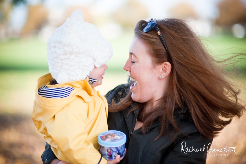 Professional colour photograph of Abbie and Brad's Autumn family lifestyle shoot in London by Rachael Connerton Photography