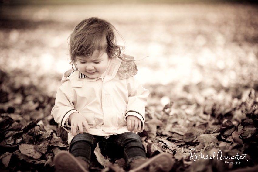 Professional colour photograph of Abbie and Brad's Autumn family lifestyle shoot in London by Rachael Connerton Photography