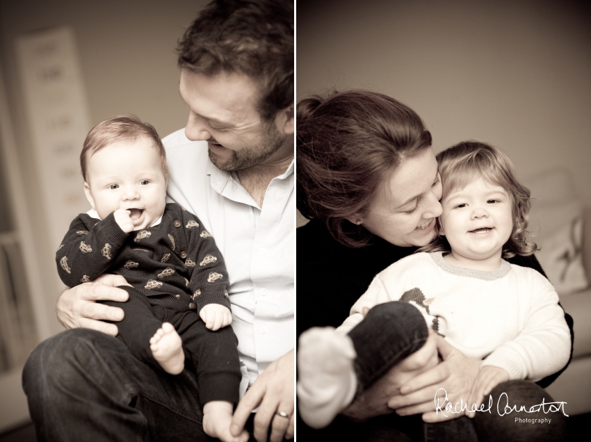 Professional colour photograph of Abbie and Brad's Autumn family lifestyle shoot in London by Rachael Connerton Photography