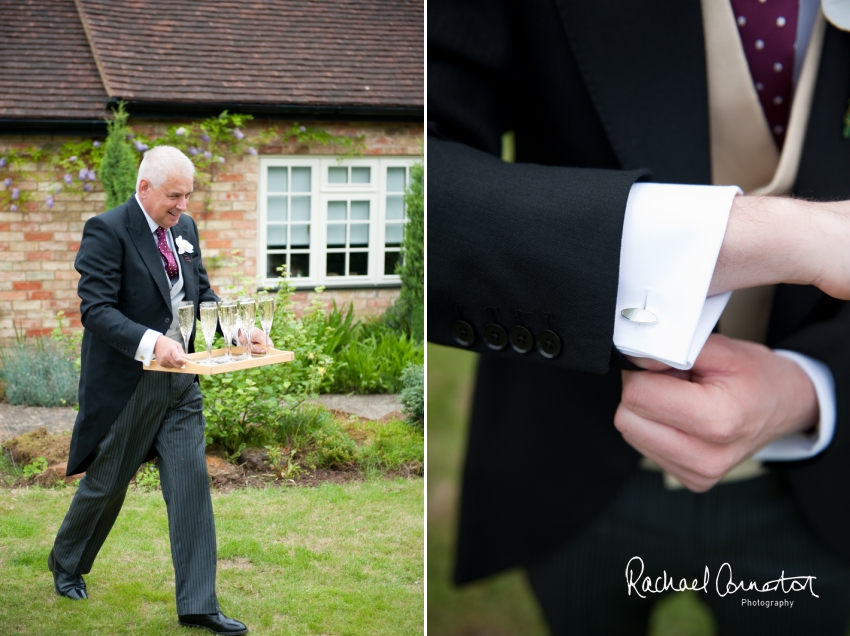 Professional colour photograph of Catherine and Henry's summer wedding at Hinwick Hall by Rachael Connerton Photography