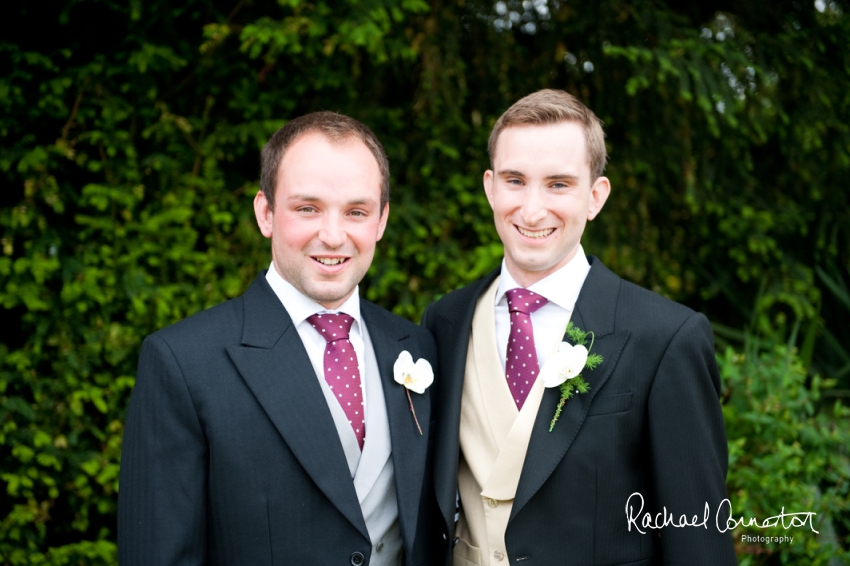 Professional colour photograph of Catherine and Henry's summer wedding at Hinwick Hall by Rachael Connerton Photography