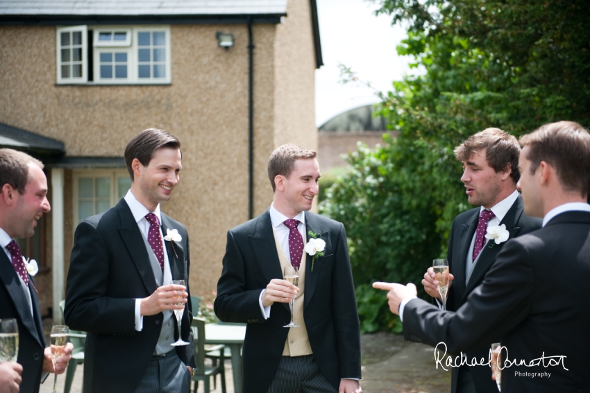 Professional colour photograph of Catherine and Henry's summer wedding at Hinwick Hall by Rachael Connerton Photography