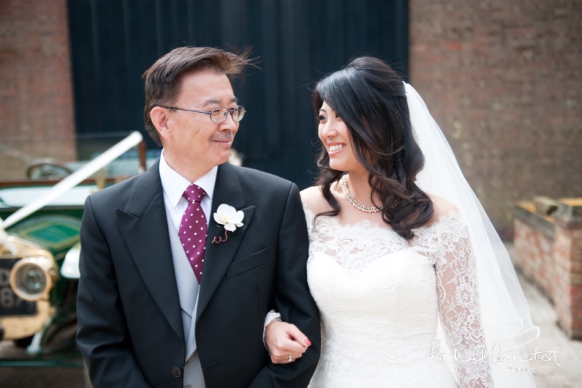 Professional colour photograph of Catherine and Henry's summer wedding at Hinwick Hall by Rachael Connerton Photography