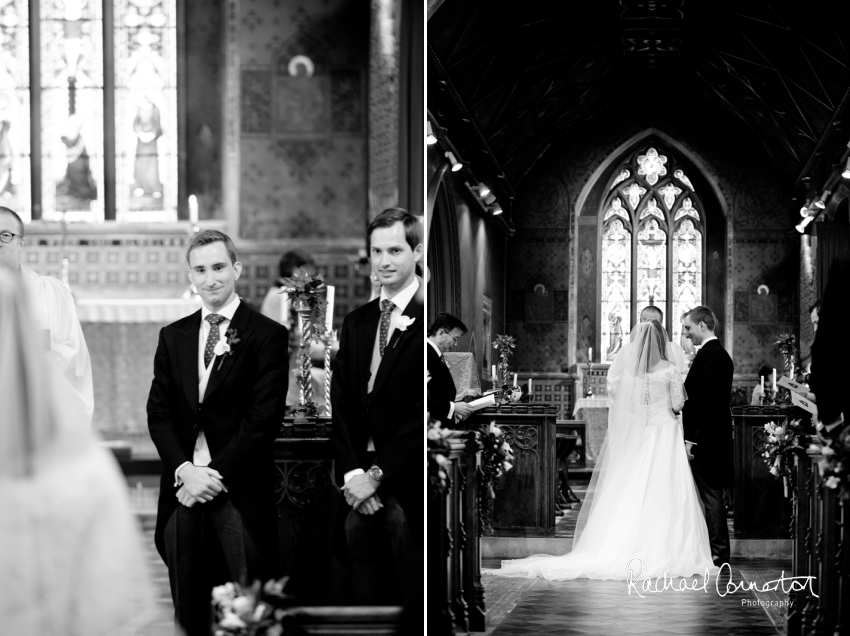 Professional colour photograph of Catherine and Henry's summer wedding at Hinwick Hall by Rachael Connerton Photography