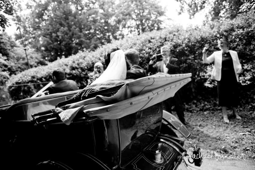 Professional colour photograph of Catherine and Henry's summer wedding at Hinwick Hall by Rachael Connerton Photography