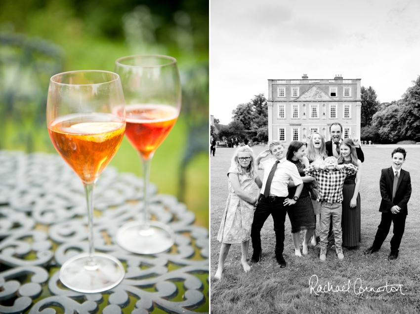 Professional colour photograph of Catherine and Henry's summer wedding at Hinwick Hall by Rachael Connerton Photography