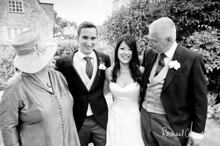 Professional colour photograph of Catherine and Henry's summer wedding at Hinwick Hall by Rachael Connerton Photography