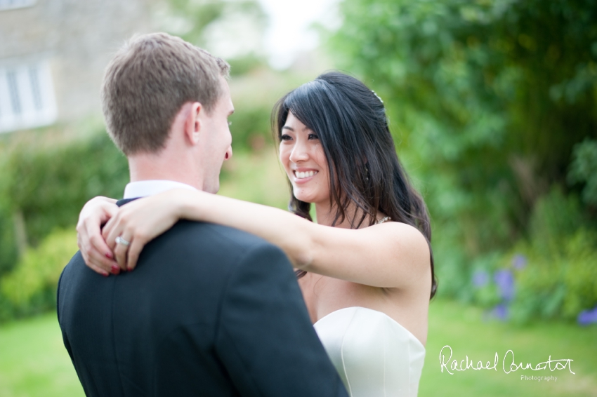 Professional colour photograph of Catherine and Henry's summer wedding at Hinwick Hall by Rachael Connerton Photography