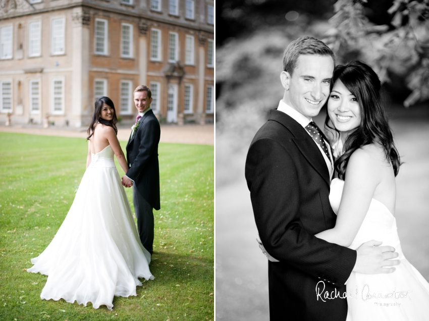 Professional colour photograph of Catherine and Henry's summer wedding at Hinwick Hall by Rachael Connerton Photography