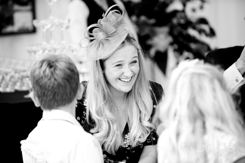 Professional colour photograph of Catherine and Henry's summer wedding at Hinwick Hall by Rachael Connerton Photography