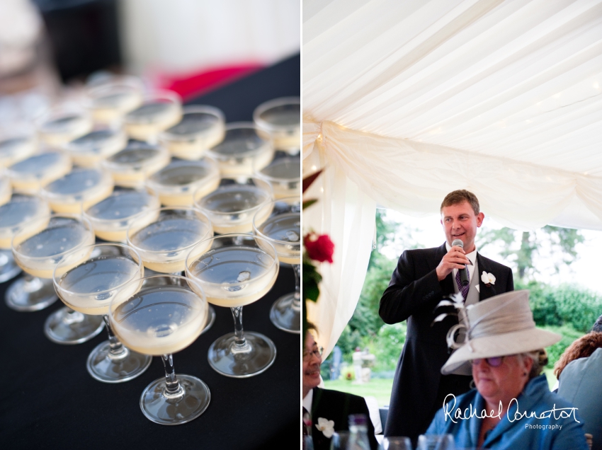 Professional colour photograph of Catherine and Henry's summer wedding at Hinwick Hall by Rachael Connerton Photography