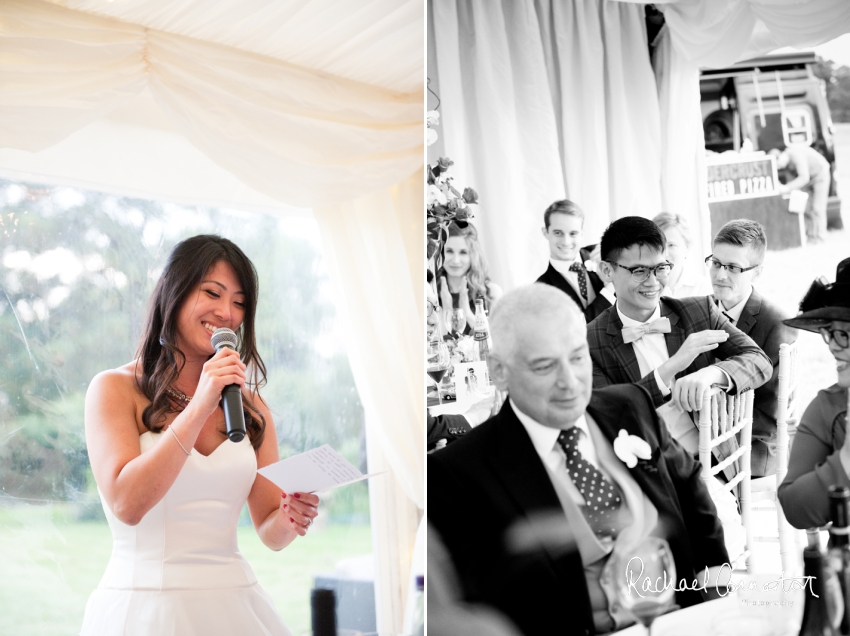 Professional colour photograph of Catherine and Henry's summer wedding at Hinwick Hall by Rachael Connerton Photography