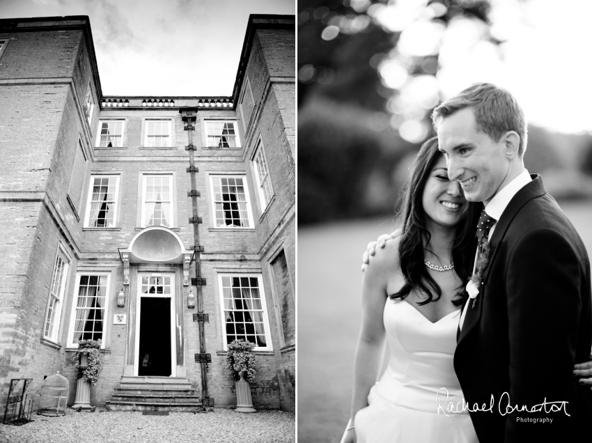 Professional colour photograph of Catherine and Henry's summer wedding at Hinwick Hall by Rachael Connerton Photography