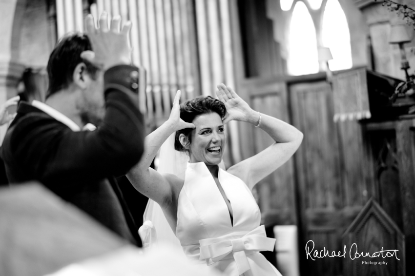 Professional colour photograph of Sophie and Richard's Summer wedding at Langar Hall by Rachael Connerton Photography