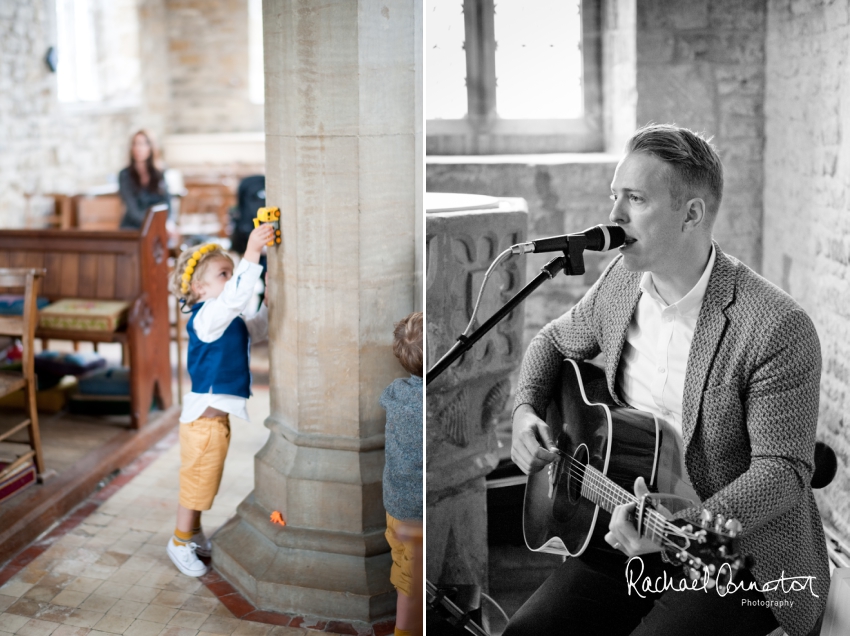 Professional colour photograph of Sophie and Richard's Summer wedding at Langar Hall by Rachael Connerton Photography