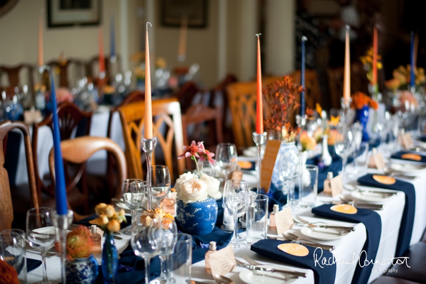 Professional colour photograph of Sophie and Richard's Summer wedding at Langar Hall by Rachael Connerton Photography