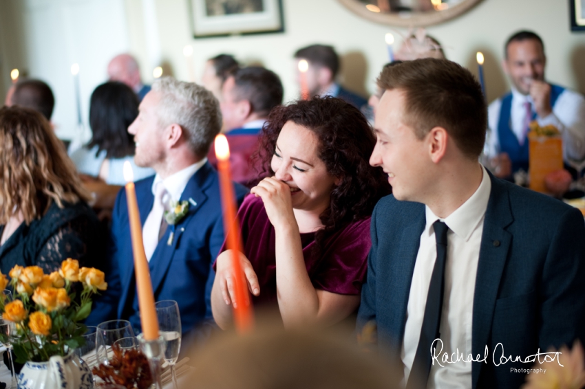 Professional colour photograph of Sophie and Richard's Summer wedding at Langar Hall by Rachael Connerton Photography