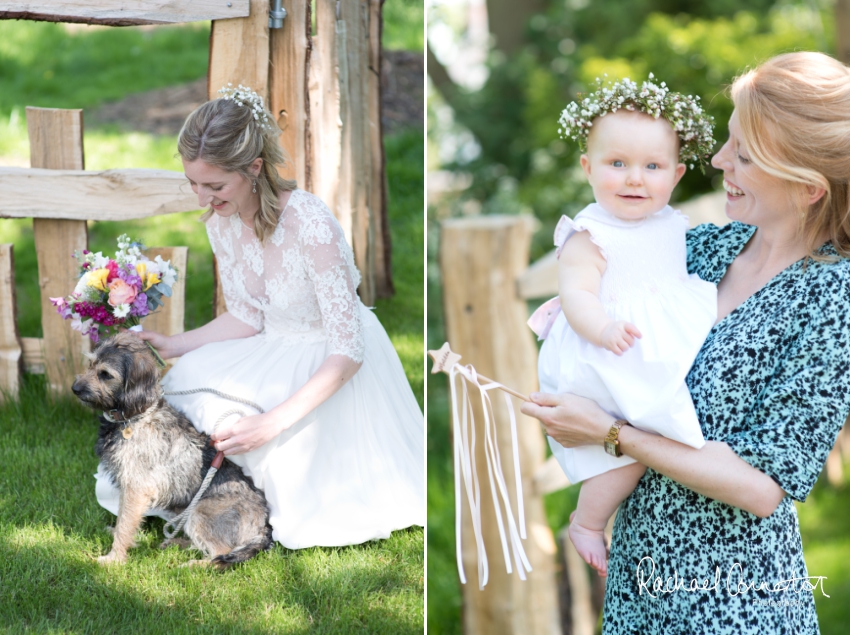 Professional colour photograph of Steph and Hugh's Spring tipi wedding by Rachael Connerton Photography