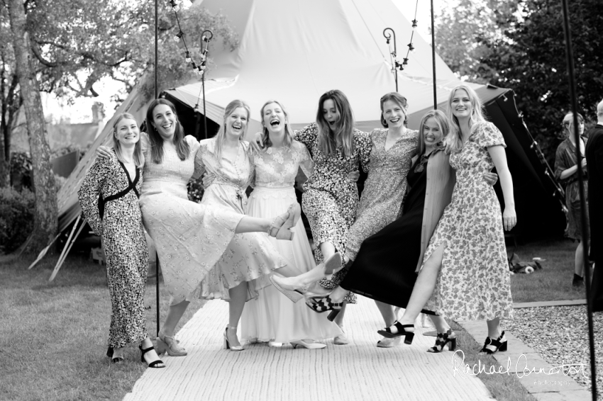 Professional colour photograph of Steph and Hugh's Spring tipi wedding by Rachael Connerton Photography