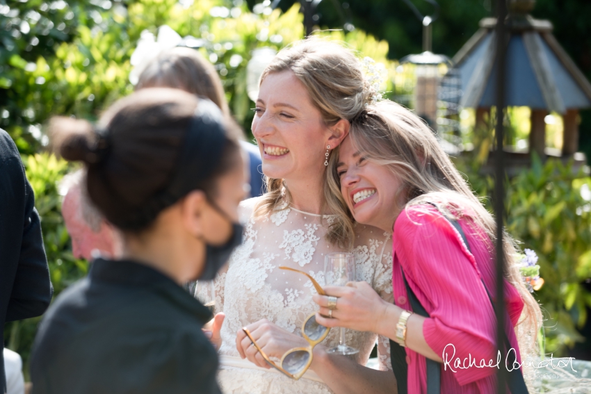 Professional colour photograph of Steph and Hugh's Spring tipi wedding by Rachael Connerton Photography