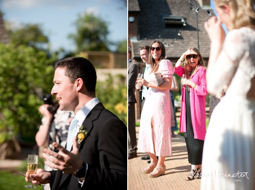 Professional colour photograph of Steph and Hugh's Spring tipi wedding by Rachael Connerton Photography