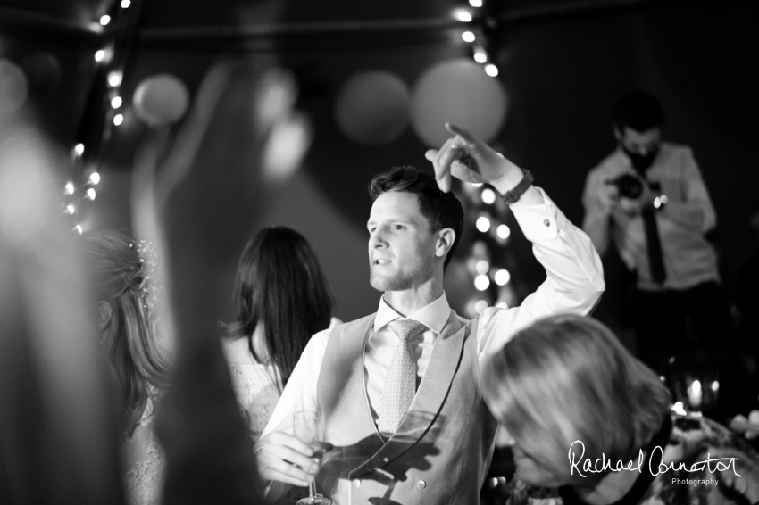 Professional colour photograph of Steph and Hugh's Spring tipi wedding by Rachael Connerton Photography