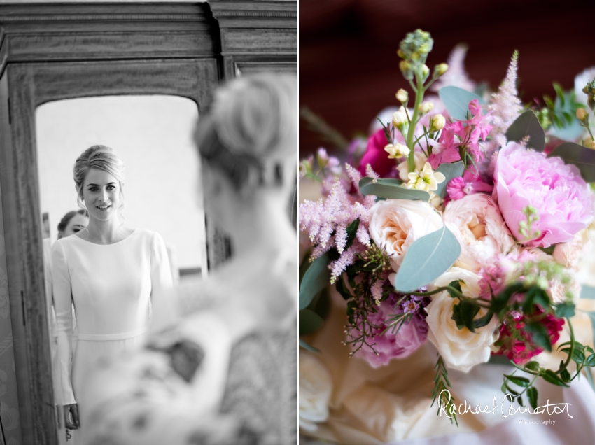 Professional colour photograph of Annabel and Andrew's spring wedding at Stapleford Park by Rachael Connerton Photography