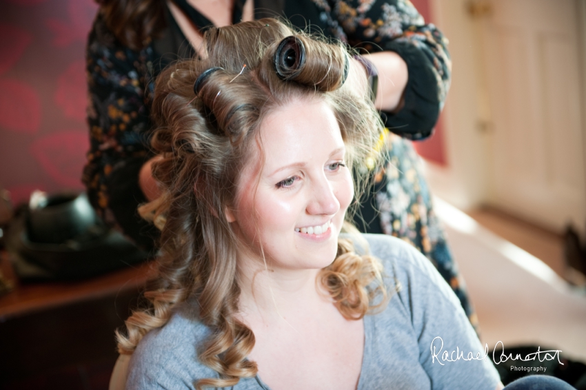 Professional colour photograph of Sarah and Johnathan's Christmas wedding at Stapleford Park by Rachael Connerton Photography