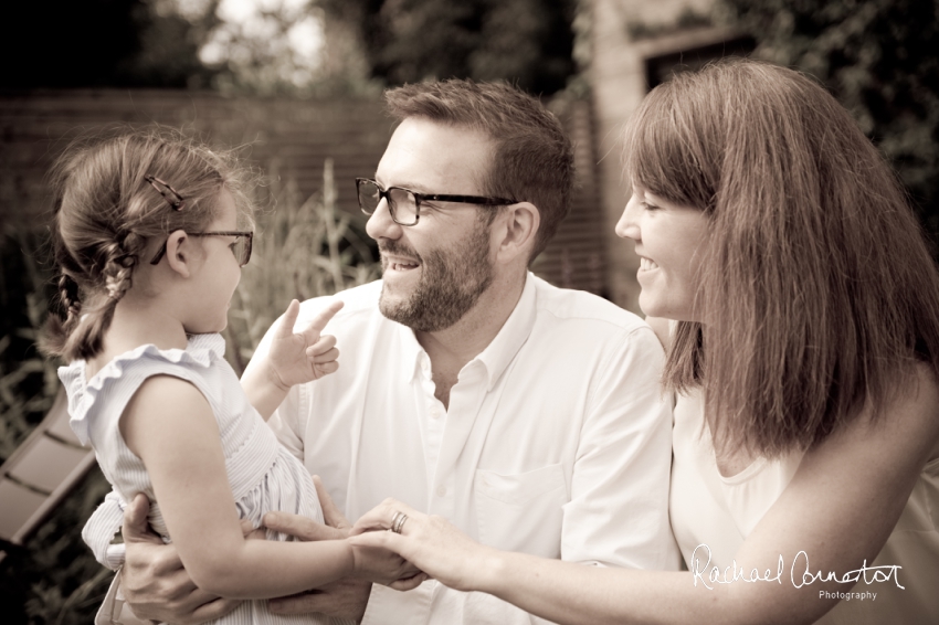 Professional colour photograph of Abbie and Brad's summer family lifestyle shoot by Rachael Connerton Photography