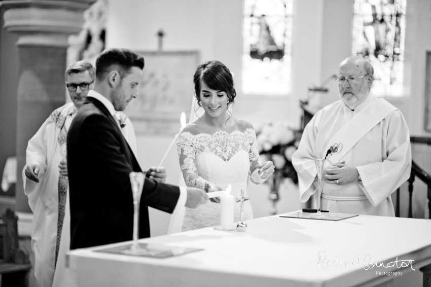 Professional colour photograph of Cathryn and David's summer wedding at Stubton Hall by Rachael Connerton Photography