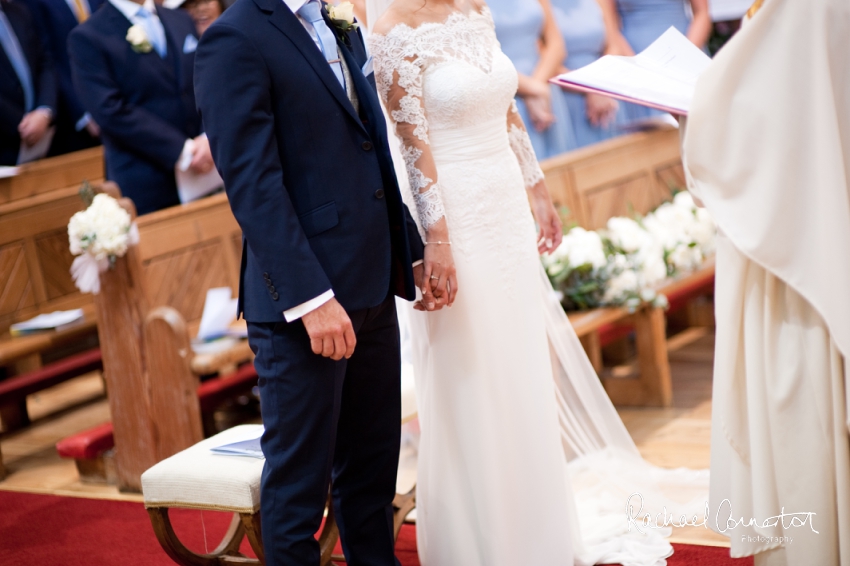 Professional colour photograph of Cathryn and David's summer wedding at Stubton Hall by Rachael Connerton Photography