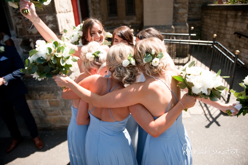 Professional colour photograph of Cathryn and David's summer wedding at Stubton Hall by Rachael Connerton Photography