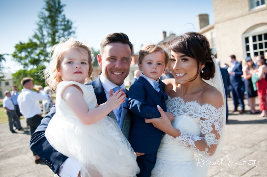 Professional colour photograph of Cathryn and David's summer wedding at Stubton Hall by Rachael Connerton Photography