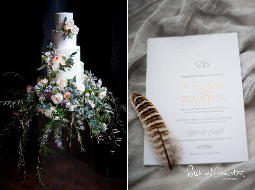 Professional colour photograph of English Wedding Blog Belvoir Castle styled shoot by Rachael Connerton Photography