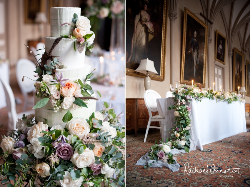 Professional colour photograph of English Wedding Blog Belvoir Castle styled shoot by Rachael Connerton Photography