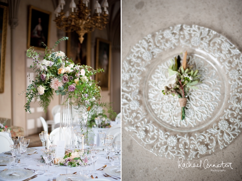 Professional colour photograph of English Wedding Blog Belvoir Castle styled shoot by Rachael Connerton Photography