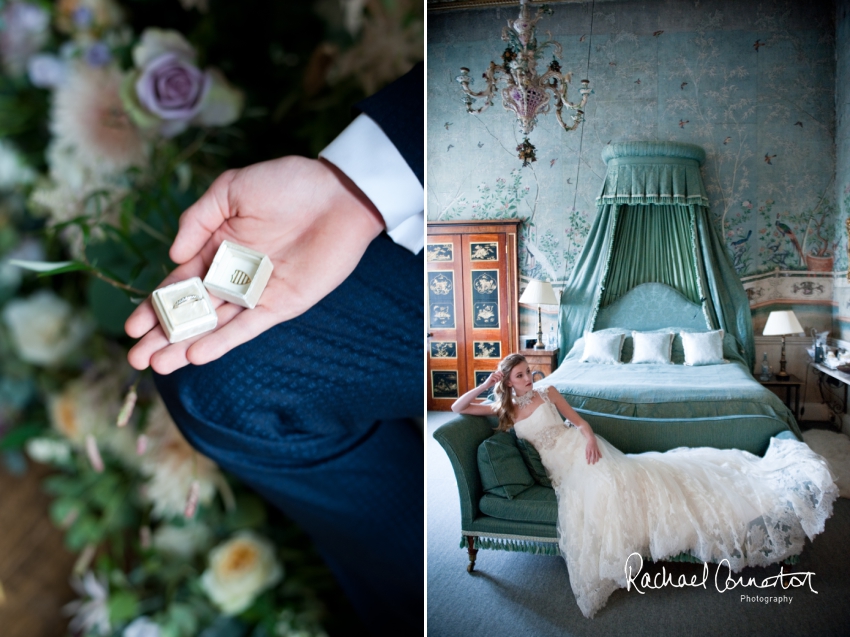 Professional colour photograph of English Wedding Blog Belvoir Castle styled shoot by Rachael Connerton Photography