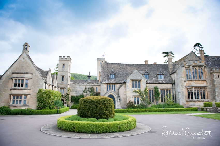 Professional colour photograph of Natalie and Simon's wedding at Ellenborough Park, Cheltenham by Rachael Connerton Photography