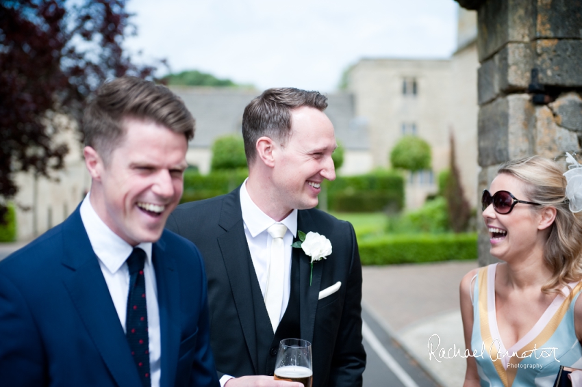 Professional colour photograph of Natalie and Simon's wedding at Ellenborough Park, Cheltenham by Rachael Connerton Photography