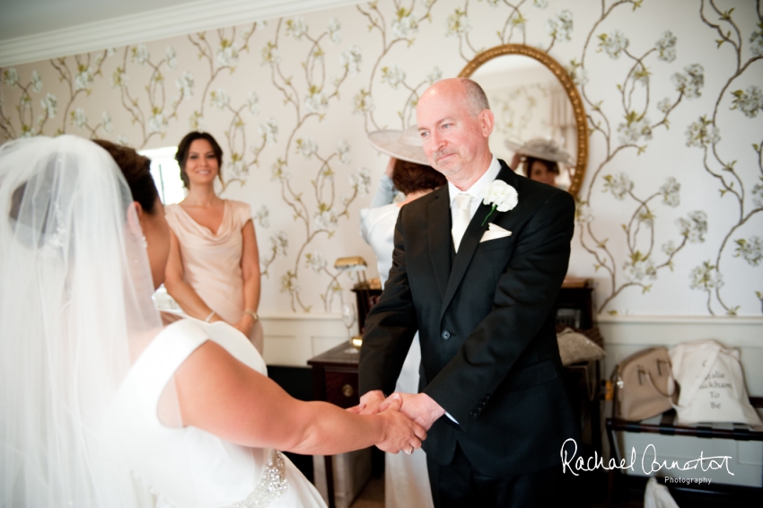 Professional colour photograph of Natalie and Simon's wedding at Ellenborough Park, Cheltenham by Rachael Connerton Photography