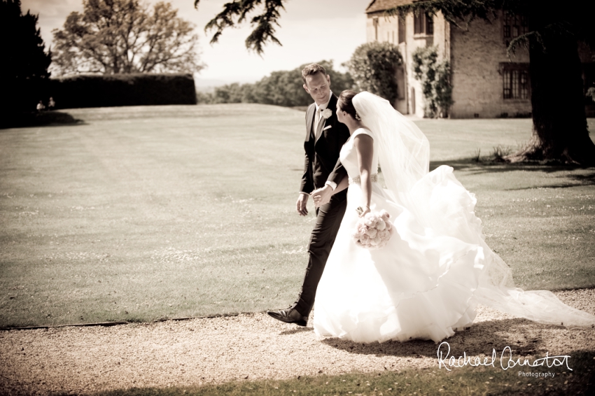 Professional colour photograph of Natalie and Simon's wedding at Ellenborough Park, Cheltenham by Rachael Connerton Photography