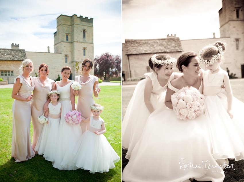 Professional colour photograph of Natalie and Simon's wedding at Ellenborough Park, Cheltenham by Rachael Connerton Photography