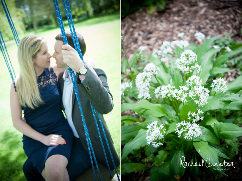 Professional colour photograph of Derbyshire engagement shoot styled shoot by Rachael Connerton Photography