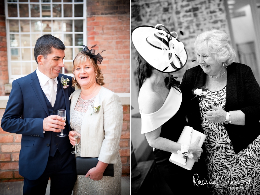 Professional colour photograph of Jemma and Kane's wedding at The West Mill, Derby by Rachael Connerton Photography